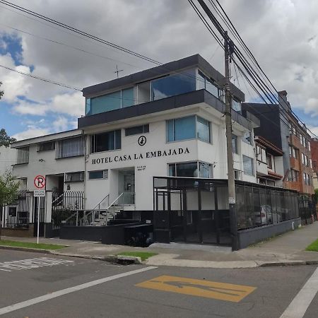 Hoteles Bogota Hotel Casa La Embajada Kültér fotó