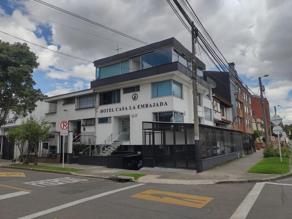 Hoteles Bogota Hotel Casa La Embajada Kültér fotó