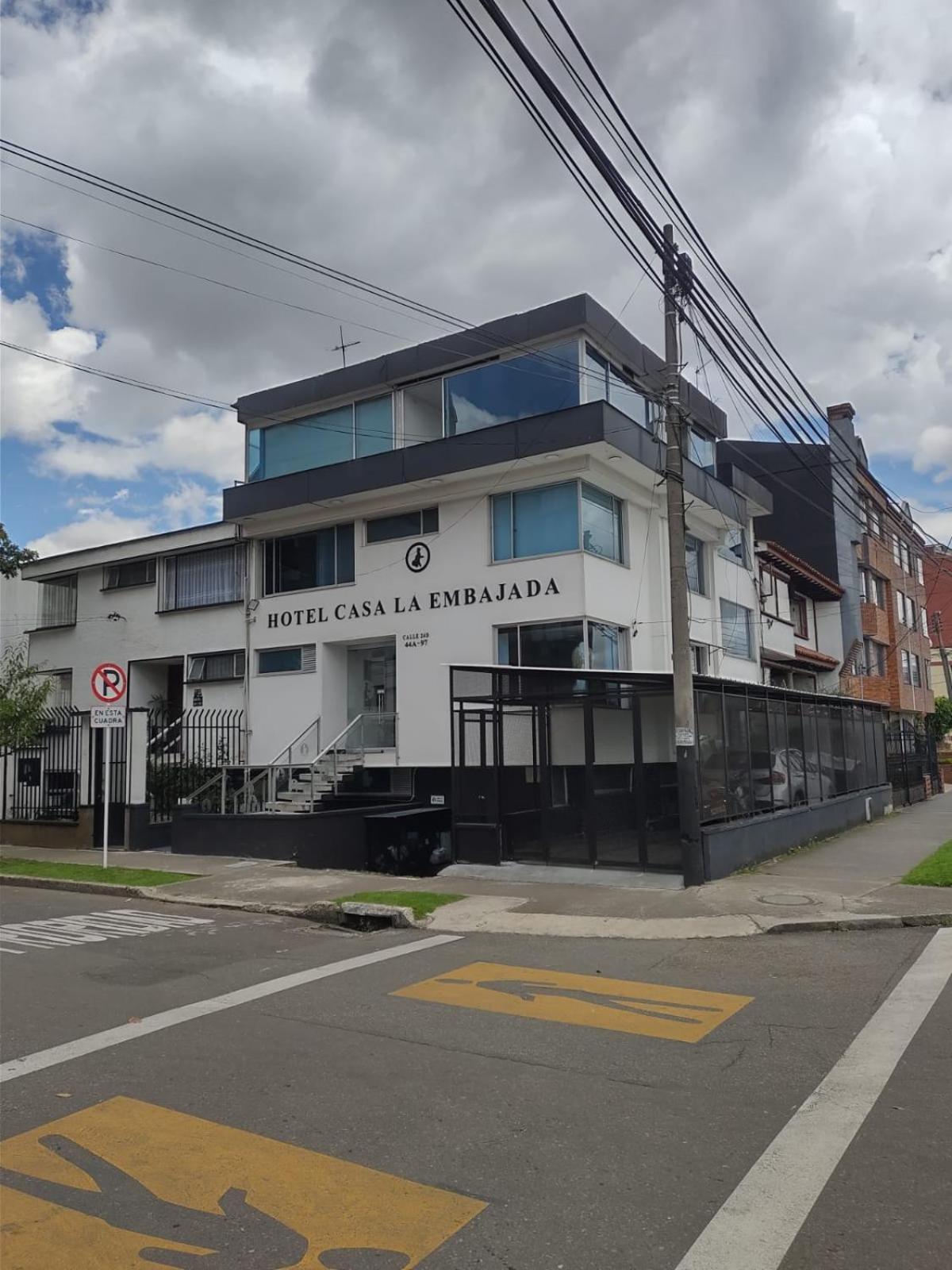 Hoteles Bogota Hotel Casa La Embajada Kültér fotó